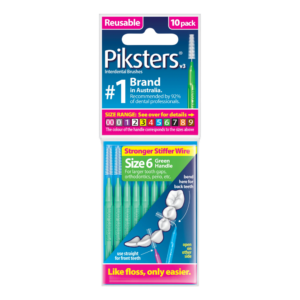 Piksters Interdental Brushes size 6 10pk