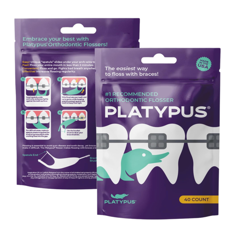 Platypus Orthodontic Flossers for Braces ( 30 )